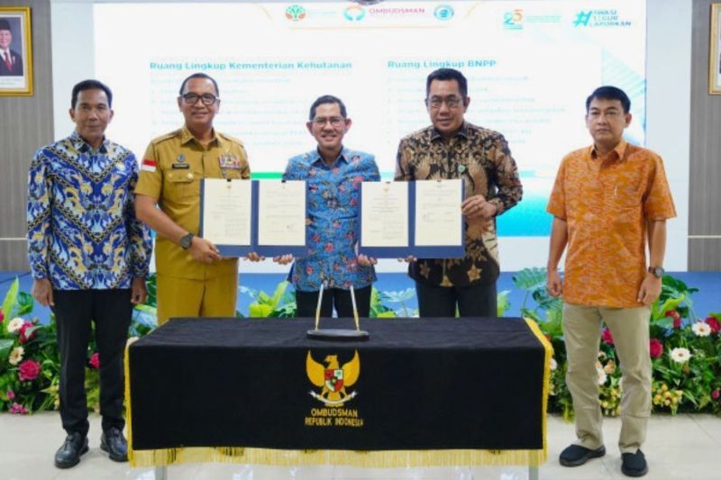 Ombudsman, Kemenhut, dan BNPP Jalin Kerja Sama Tingkatkan Pelayanan Publik
