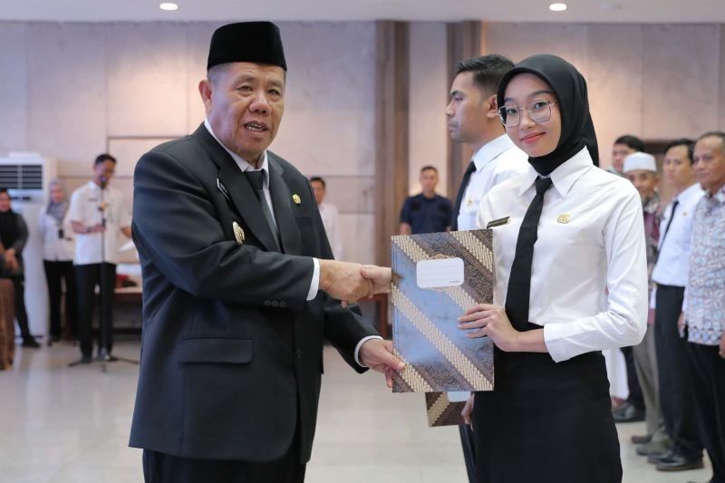 38 CPNS Pemprov Babel Resmi Dilantik, Gubernur Harap Bangun Daerah Lebih Baik