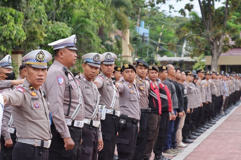 220 Personel Polresta Palu Amankan May Day, Imbau Aksi Tertib dan Damai