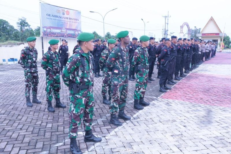 627 Personel Gabungan Amankan May Day 2025 di Morowali