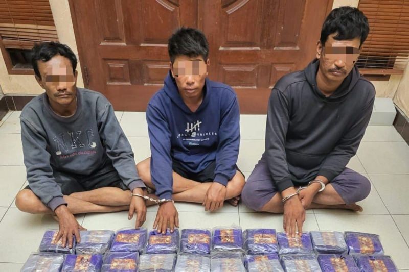 Polda Sumut Gagalkan Penyelundupan 30 Kg Sabu-sabu dari Malaysia
