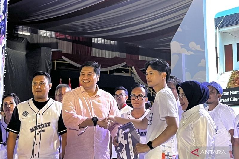 100 Rumah Subsidi untuk Pekerja Diresmikan di Hari Buruh Internasional