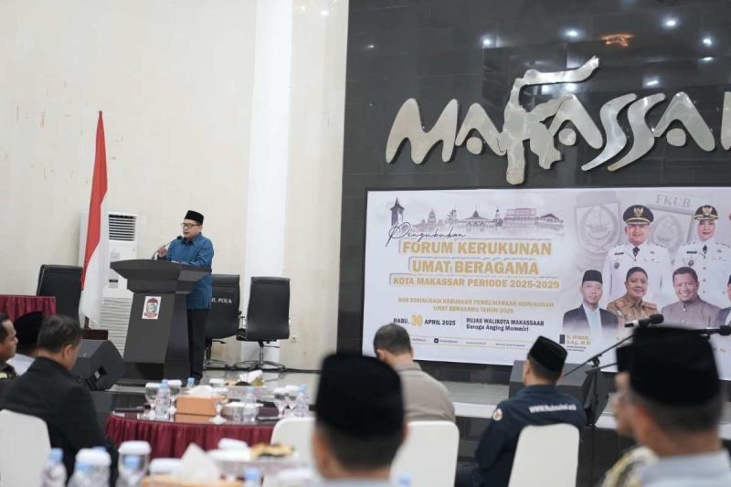 Wali Kota Makassar Minta FKUB Jaga Toleransi dan Keberagaman di Tengah Masyarakat
