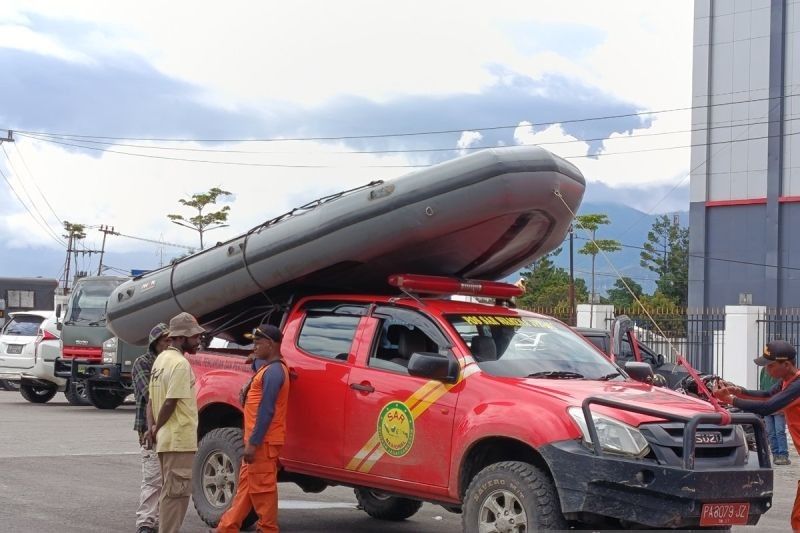 Basarnas Kerahkan Speed Boat Bantu Evakuasi Banjir Jayawijaya