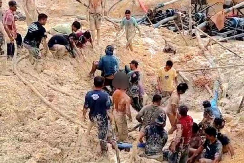 Tragedi Longsor Kapuas: Empat Penambang Emas Tewas Tertimbun, Bupati Sampaikan Belasungkawa
