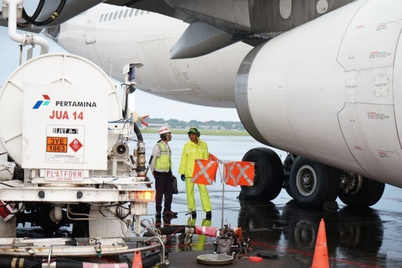 Pertamina Pastikan Pasokan Avtur Aman untuk Penerbangan Haji Surabaya 2025