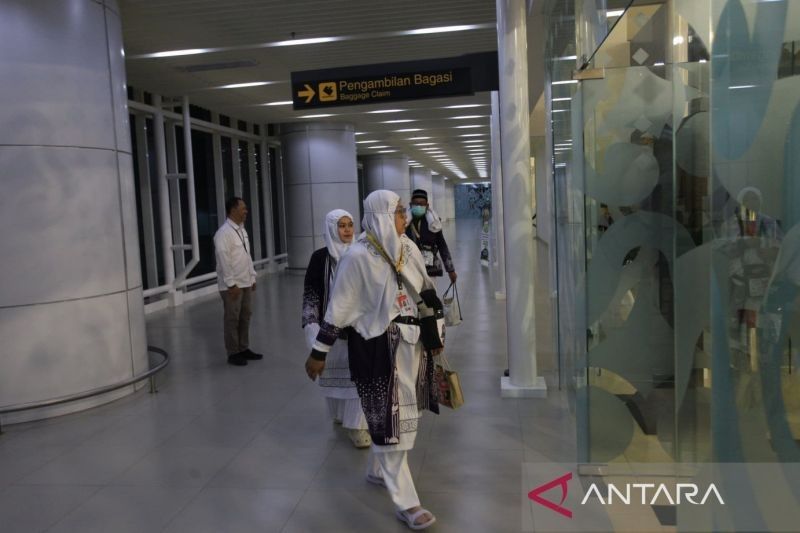 Lancar! Kloter Pertama Haji Berangkat Tepat Waktu dari BIJB Kertajati