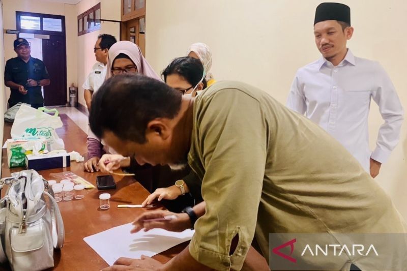 Tes Urine Mendadak: Tujuh Calon Pejabat Aceh Barat Negatif Narkoba