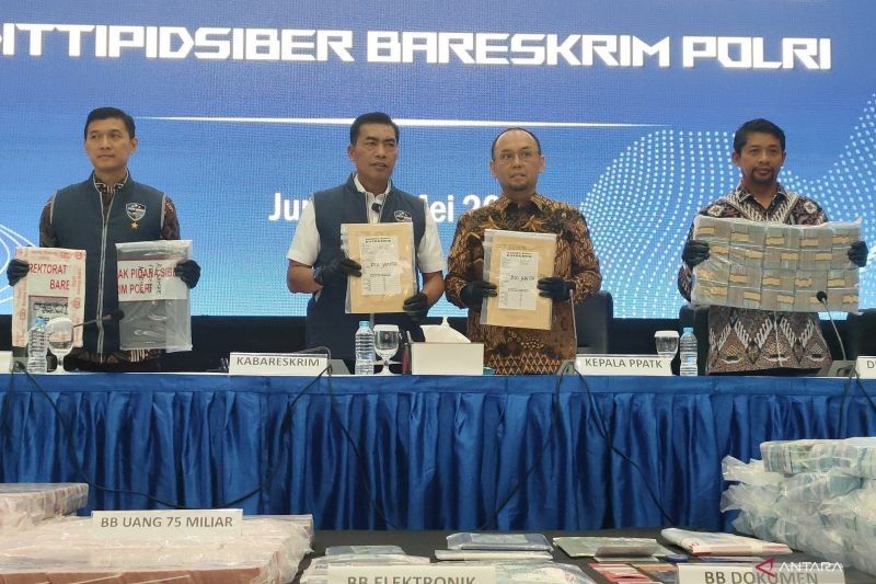 Polri Blokir 865 Rekening Judi Online Senilai Rp194,7 Miliar