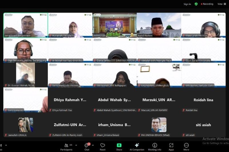 UMPR Sukses Sampaikan Konsep Growth Mindset dalam Pendidikan Agama Islam di AICIRE