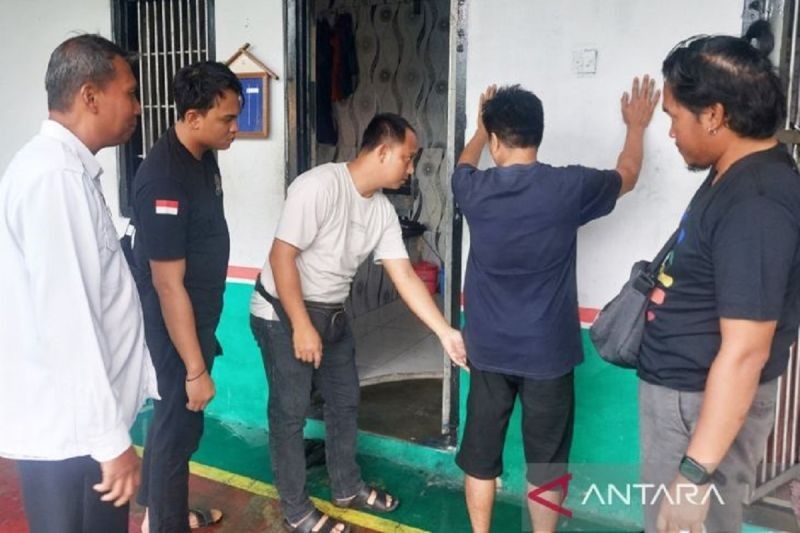 Polresta Palangka Raya Ringkus Narapidana Simpan 24 Paket Sabu di Dalam Rutan