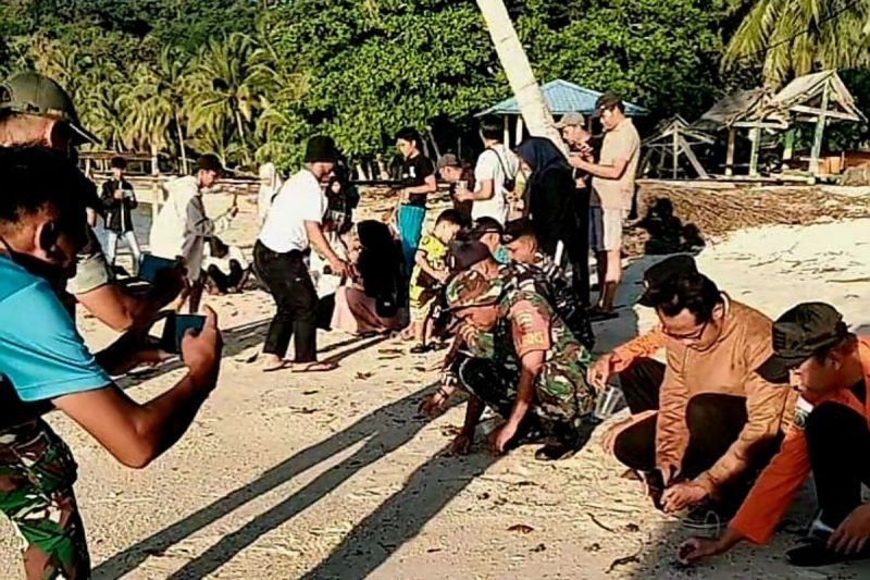 LKKPN Pekanbaru dan Kelompok Penyu Jemaja Lestari Sukses Lestarikan Penyu di Anambas