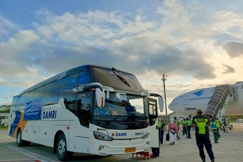Damri Siap Angkut Hampir 89 Ribu Jamaah Haji 2025 dengan 64 Armada Bus