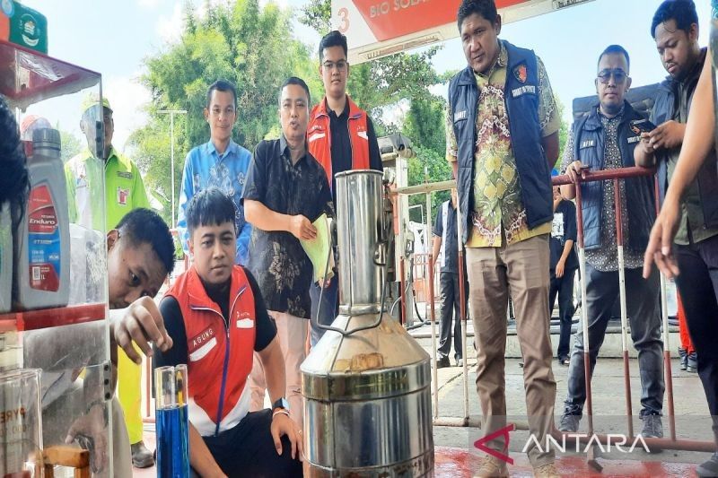 Pertamina dan Polda Kalsel Pastikan Kualitas BBM di SPBU Terjaga