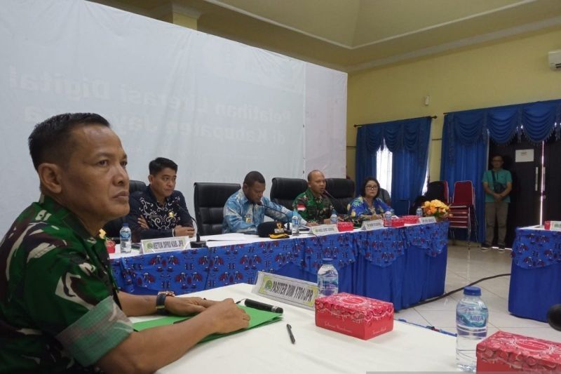 Pemkab Jayapura Apresiasi Program TMMD di Kampung Bring: Infrastruktur dan Air Bersih Jadi Fokus Utama