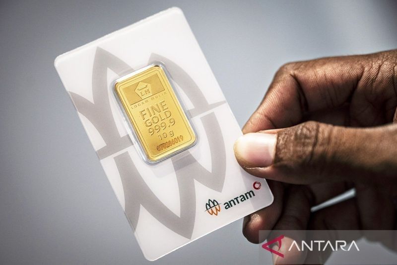 Harga Emas Antam Turun Lagi! Kini Rp1,9 Juta per Gram