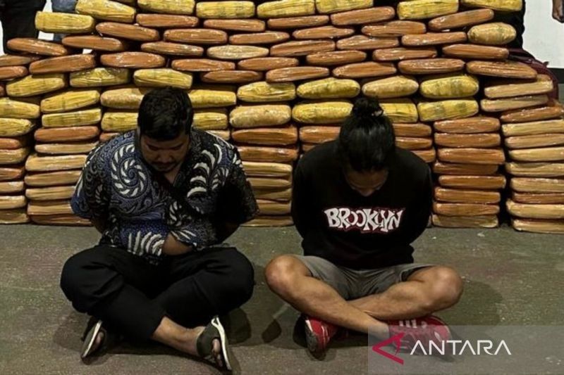 Polda Metro Jaya Ungkap Penyelundupan 143 Kg Ganja Jaringan Sumatera Utara