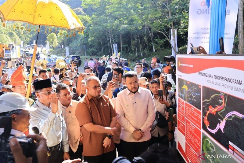 Flyover Sitinjau Lauik Tahap I Mulai Dibangun, Target Rampung Juli 2025