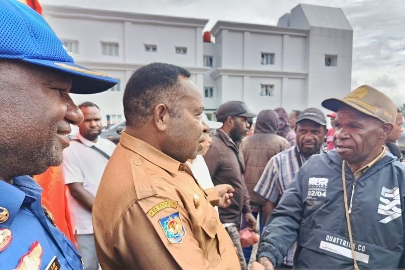 Pemprov Papua Pegunungan Optimalkan Tenda untuk Korban Banjir Jayawijaya