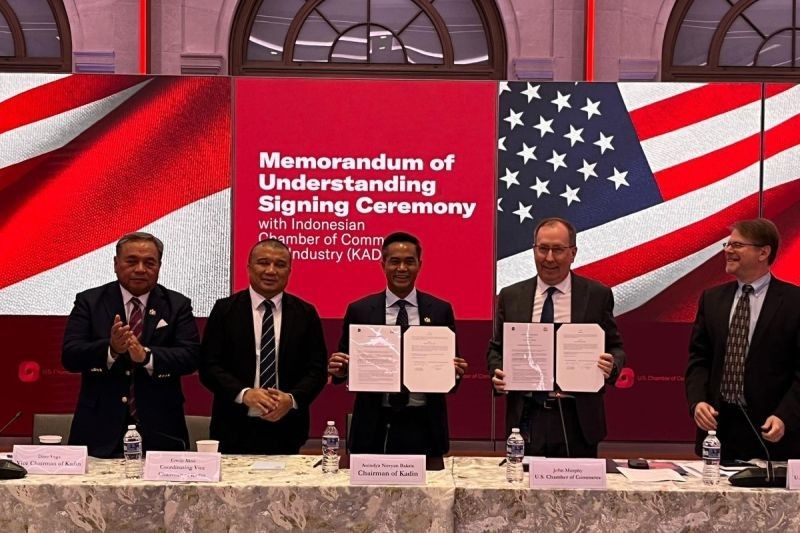 Kadin dan US Chamber of Commerce Teken MoU, Dorong Sinergi Ekonomi Bilateral