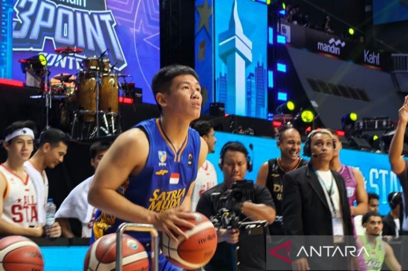 Bram Juarai Kontes 3 Poin IBL All-Star 2025, Rebut Takhta dari Adams