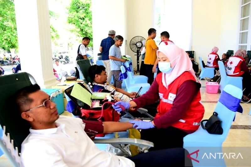 ASN Gorontalo Dukung Ketersediaan Darah, Target Donor Rutin Tiga Bulan Sekali