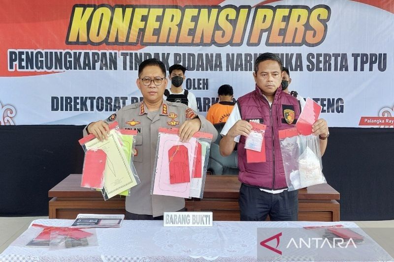 Polda Kalteng Ringkus Bandar Narkoba, Sita Sabu 497,78 Gram dan Aset Rp1,9 Miliar!