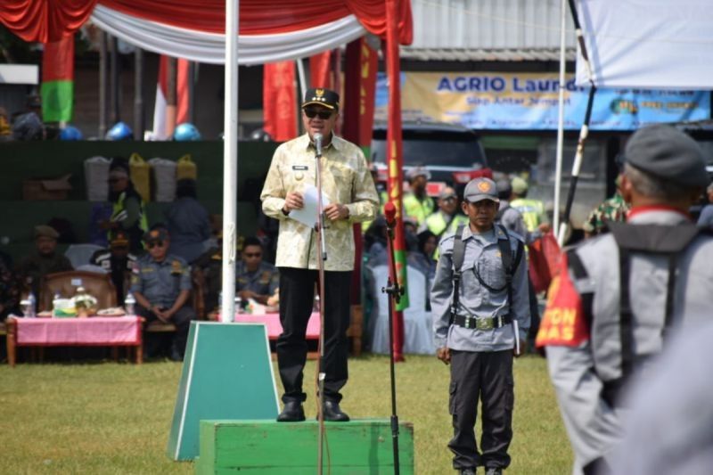 Satlinmas Banyumas Diminta Sigap Hadapi Tantangan Era Modern