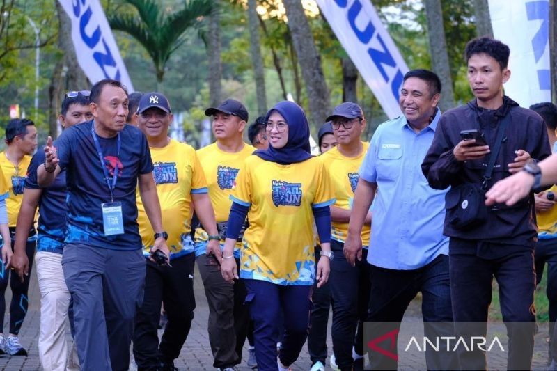 Bupati Gowa Ajak Peserta Galesong Trail Run 2025 Nikmati Pemandangan Alam
