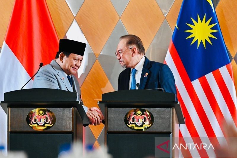 Anwar Ibrahim dan Prabowo Subianto Bahas Penguatan Hubungan Bilateral dan Tantangan Regional