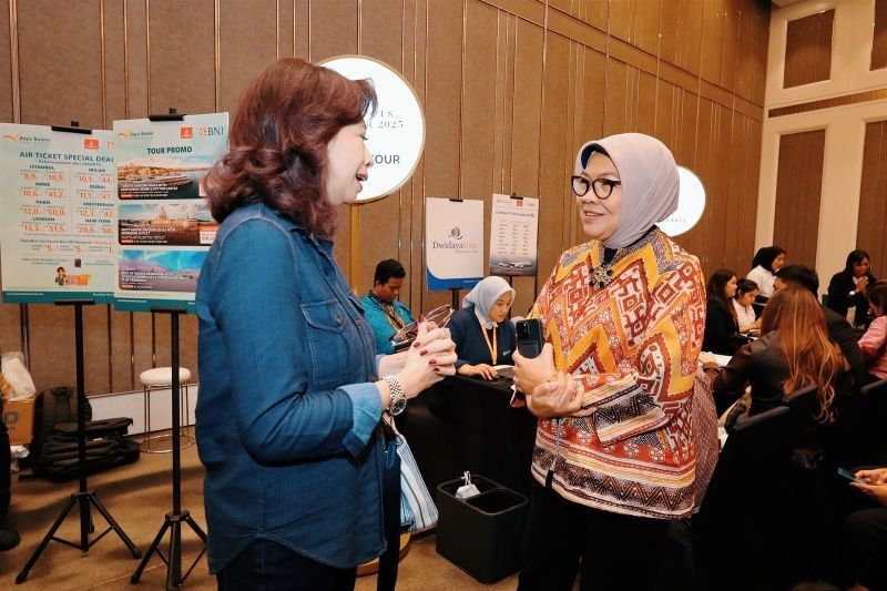 BNI Catat Lonjakan Transaksi 95% dari Nasabah Premium di Emirates Travel Fair