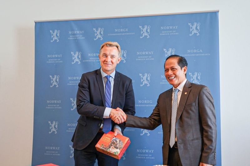 Indonesia dan Norwegia Perkuat Kerja Sama Atasi Perubahan Iklim