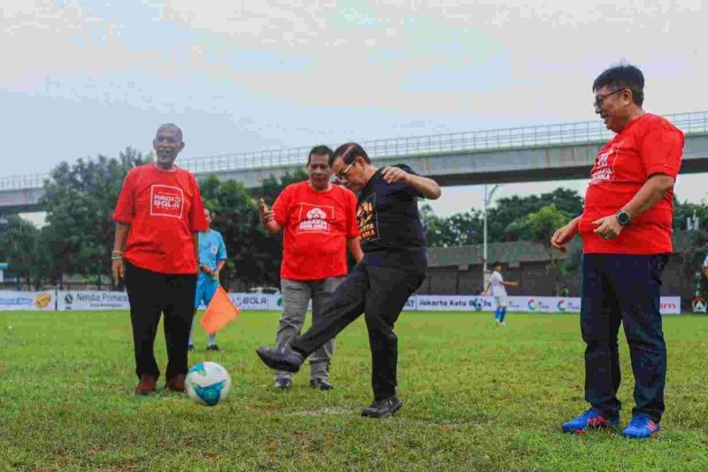 Pramono Anung Buka Liga Jakarta U-17 Piala Gubernur 2025: Bidik PON 2028