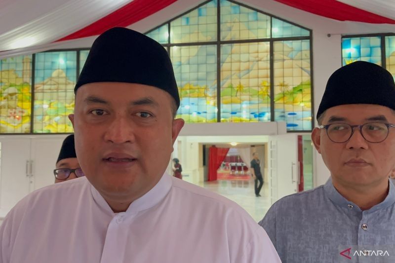Potongan Kiswah Ka'bah Hiasi Masjid Raya Pakansari, Bogor Siapkan Embarkasi Haji Sendiri?