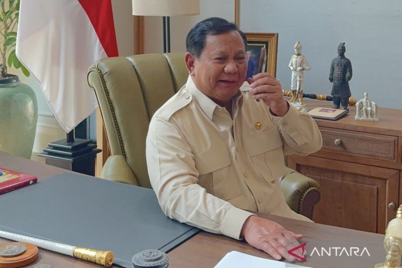 Presiden Prabowo Terima Kunjungan Kehormatan Presiden Senat Kamboja