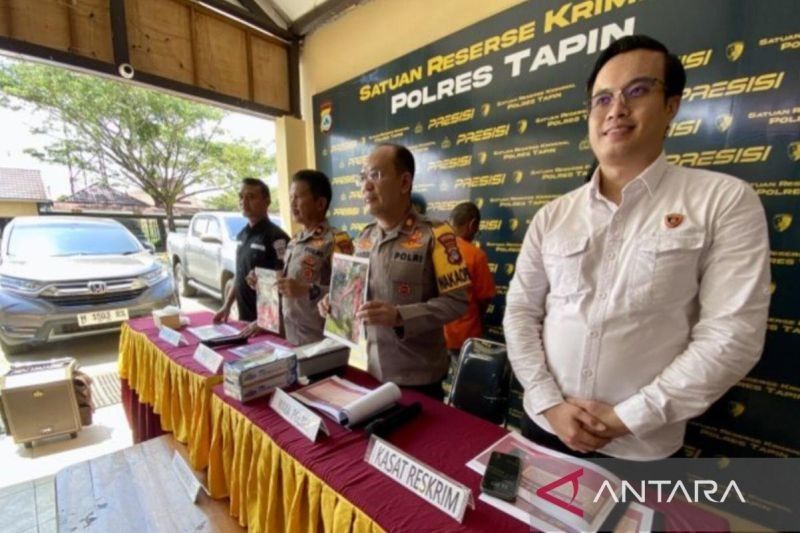Polres Tapin Bongkar Penambangan Ilegal di Lahan Konsesi PT EBL
