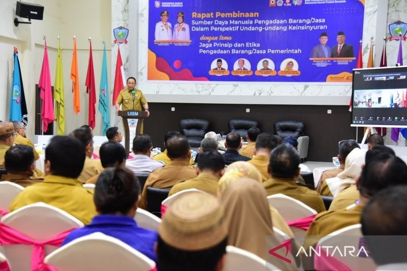 Gubernur Gorontalo Tekankan Pentingnya Mekanisme Pengadaan Barang dan Jasa yang Transparan
