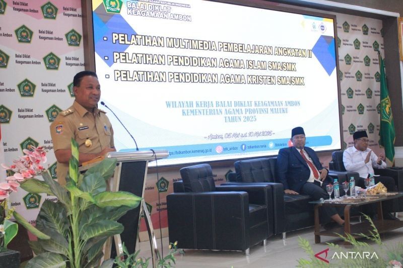 Pemprov Maluku Tingkatkan Kompetensi Guru Agama Lewat Pelatihan Multimedia