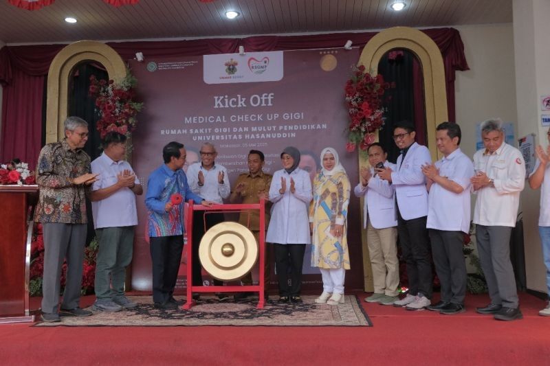 Unhas Luncurkan Program MCU Gigi: Jaga Kesehatan Mulut Sivitas Akademika
