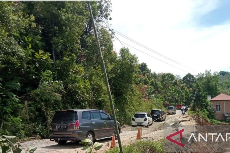 BPJN Jambi Percepat Perbaikan Jalan Longsor Merangin-Kerinci