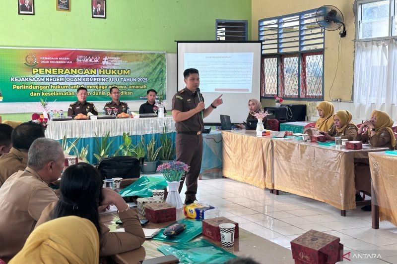 Cegah Kekerasan Remaja, Kejari OKU Sosialisasikan Hukum ke Sekolah