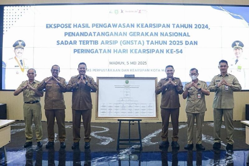 Pemkot Madiun Luncurkan GNSTA 2025: Wujudkan Tata Kelola Arsip yang Tertib dan Profesional