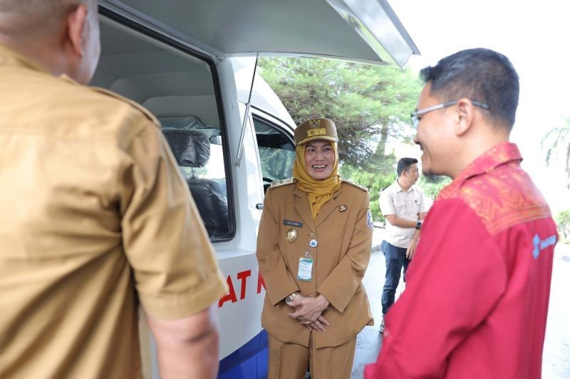 Bank Sumsel Babel Beri Bantuan Mobil Samsat Keliling untuk Bangka Belitung, Optimalkan PAD