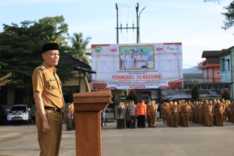 Bupati Pasaman Desak Percepatan Pembangunan Jembatan Pascabencana