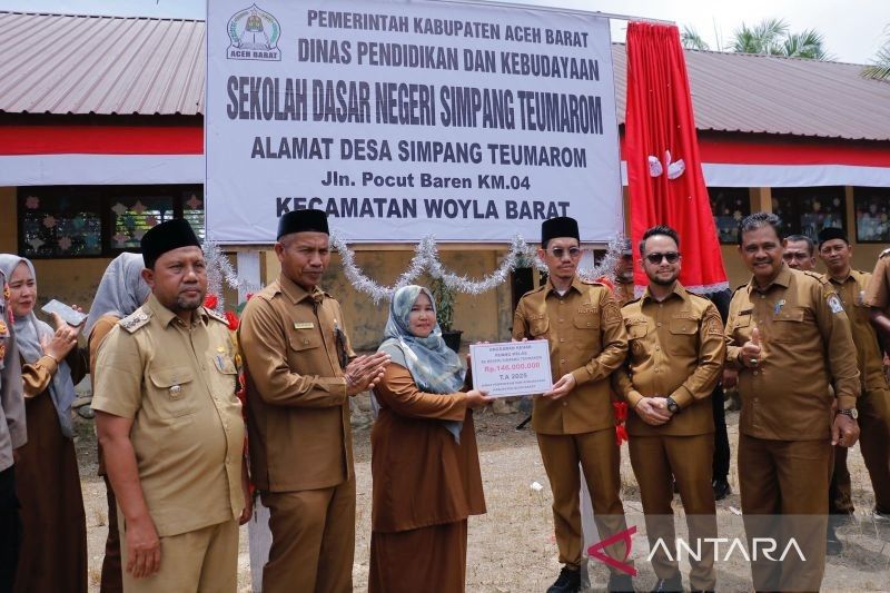 Rp146 Juta untuk Rehab Sekolah Terpencil di Aceh Barat