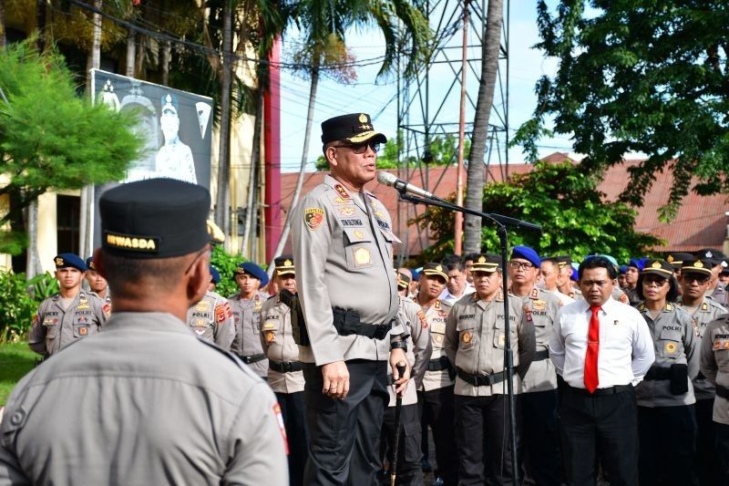 Kapolda NTT: Jaga Harga Diri, Jangan Nodai Kehormatan Seragam Polri!
