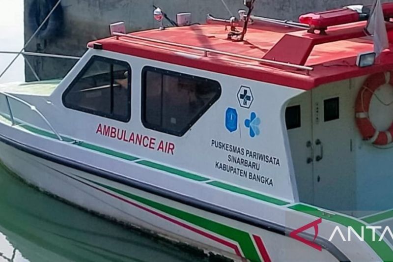 Dinkes Bangka Sediakan Ambulans Air, Permudah Akses Kesehatan di Wilayah Pesisir
