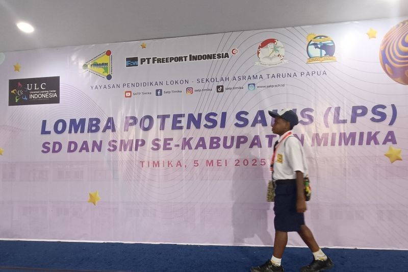 Lomba Potensi Sains SATP: Asah Kreativitas Siswa SD-SMP Mimika