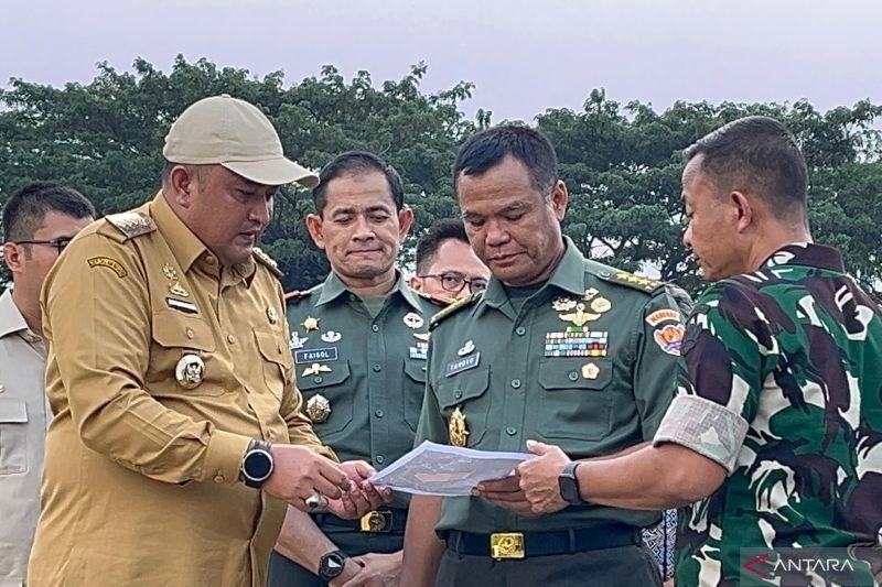 Lahan Stadion Pakansari Bogor Disiapkan untuk Batalyon Kavaleri Berkuda TNI AD