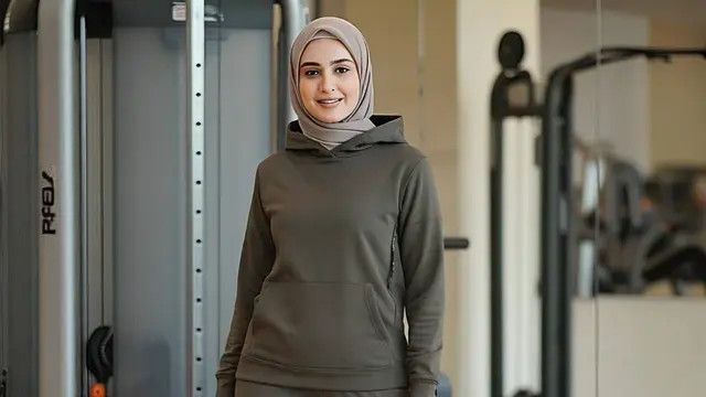 baju nge gym wanita hijab